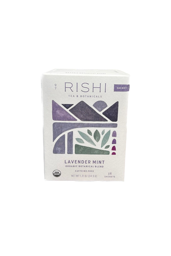 Rishi Tea Box in Lavender Mint